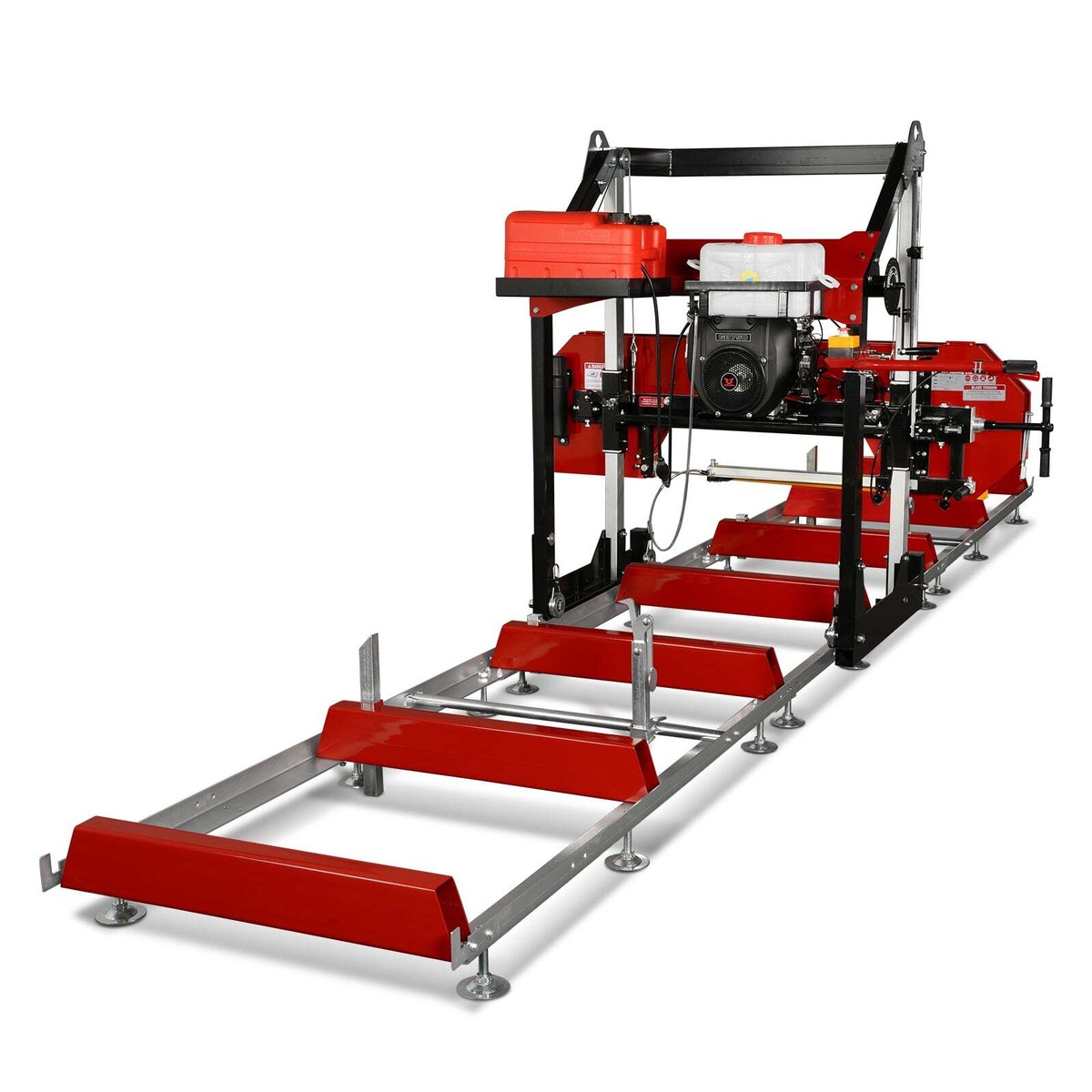 MechMaxx 36'' Portable Sawmill, 750cc 25HP Dual Engine, 36