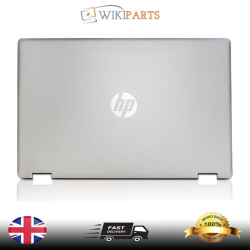 Genuine HP PAVILION X360 15-DQ2052NR Laptop LCD Rear Back Cover Top Case Silver - Picture 1 of 4