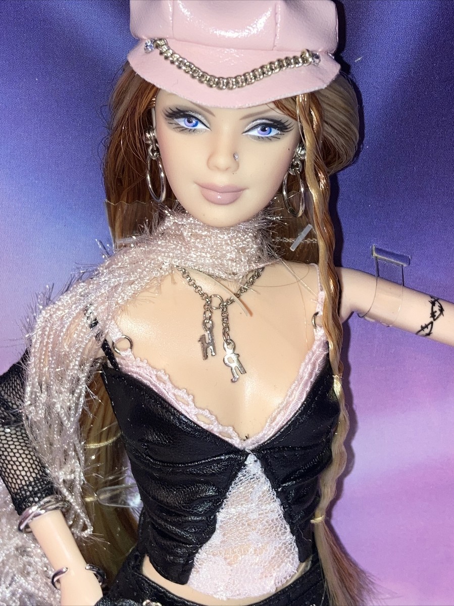 Hard Rock Café Barbie Doll G7915 w Long Red & Blonde Hair ~ New In