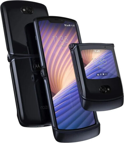 Motorola Razr 2020 5G XT2071 256 Go graphite poli (AT&T / T-Mobile) - Bon - Photo 1 sur 4