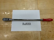 Snap-on Tools USA NEW RED 3/8" Drive Hard Grip Extra Long Flex Ratchet FHLLFD80R