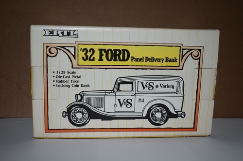 1932 Ford Panel Delivery Bank, ERTL 1/25 Diecast Metal "V&S Variety #4" NIB - Picture 6 of 8