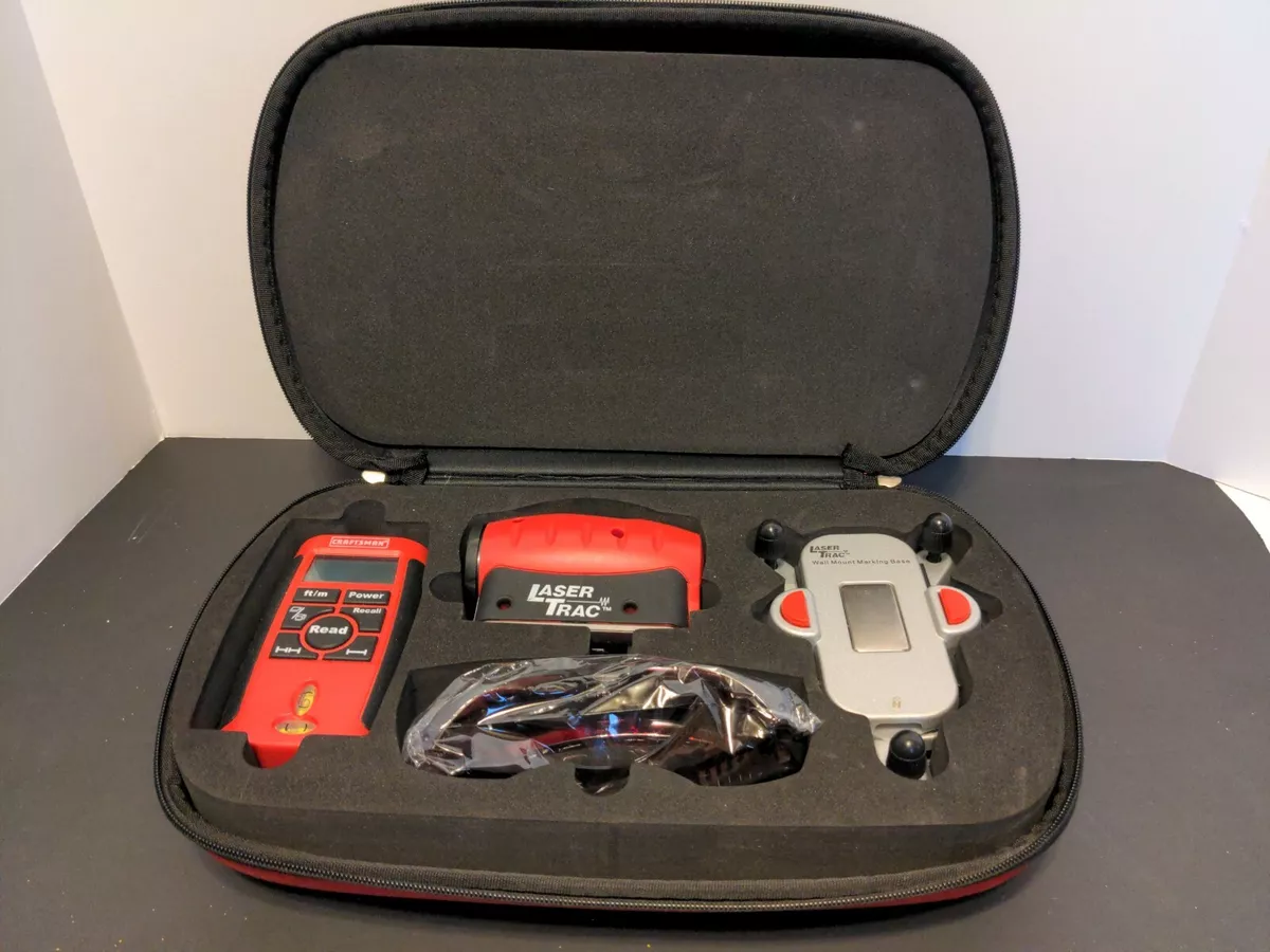 Craftsman 9 48255 Laser Trac Combo Measuring Tool Set W Case eBay