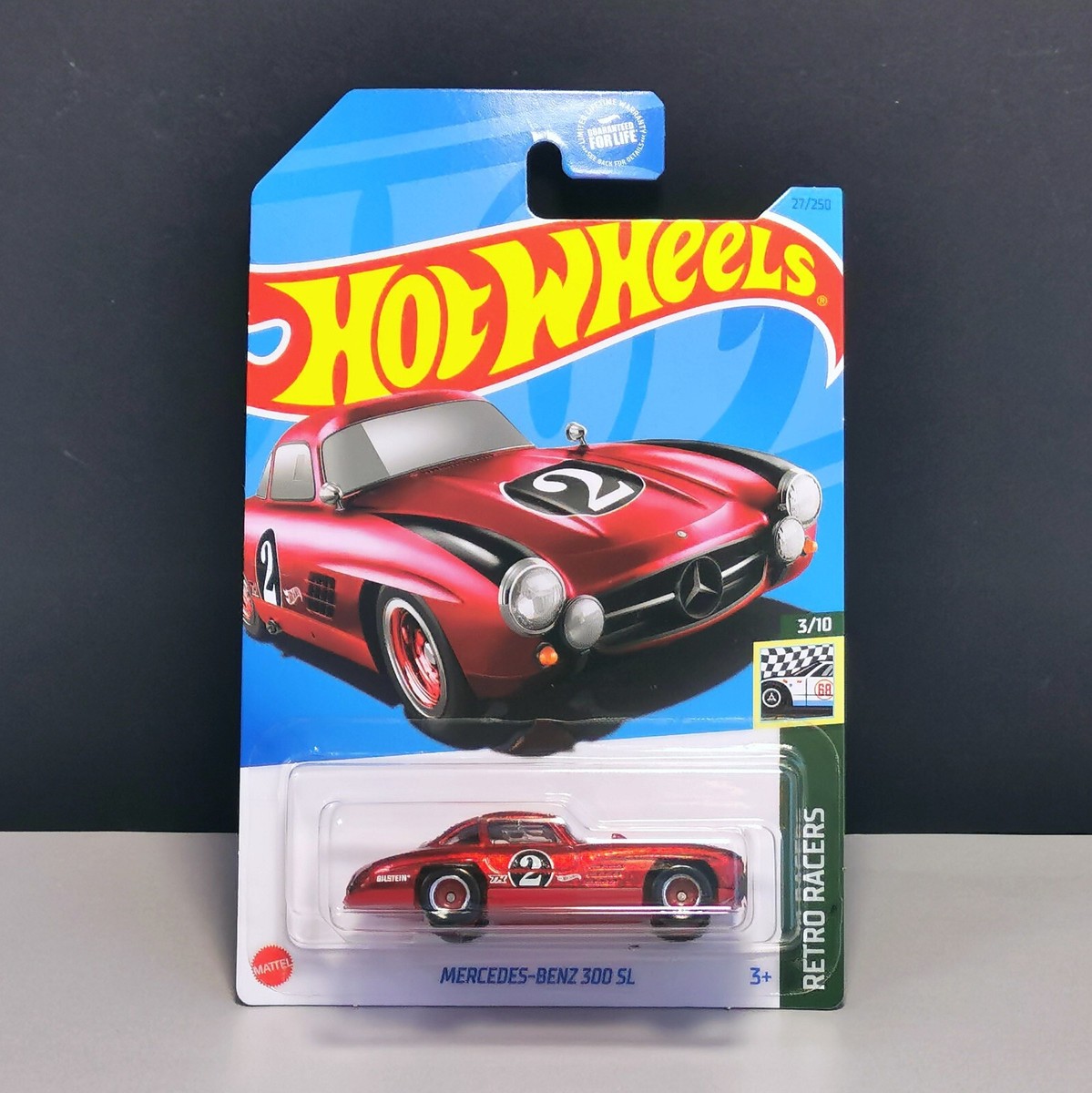 ホットウィール　メルセデス・ベンツ　300SL 　スーパートレジャーハント Hot Wheels 2023 STH Mercedes-Benz 300 SL Super Treasure Hunt