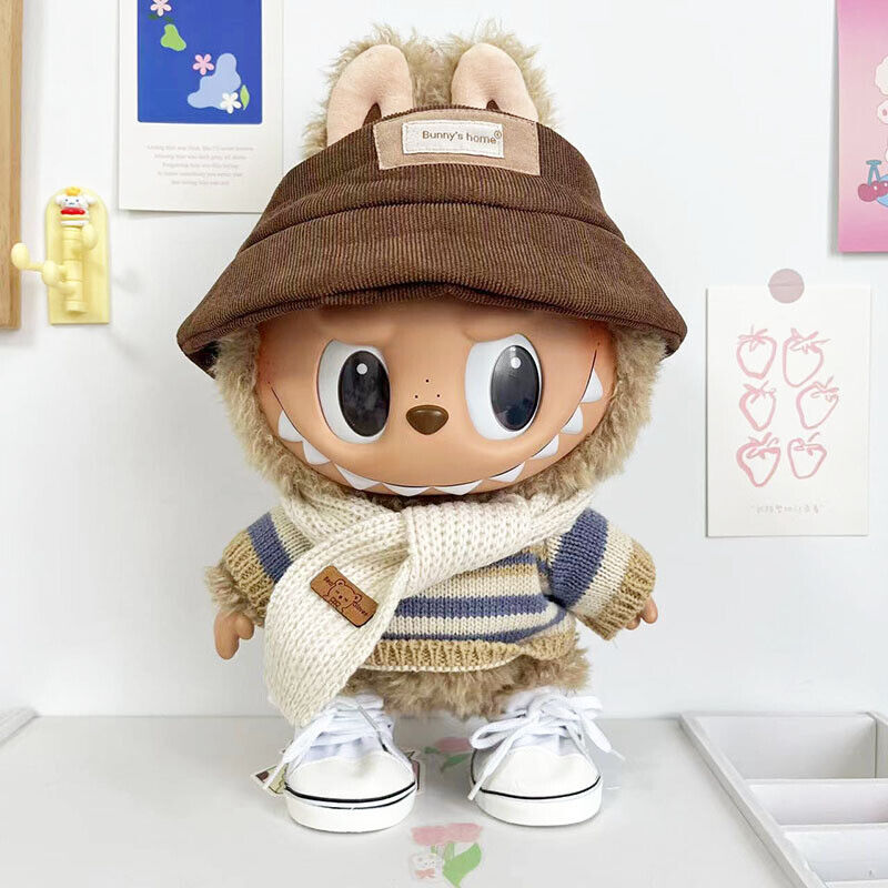 POPMART 38CM LABUBU The Monsters Plush Doll Diy Handsome POPMART 38CM LABUBU The Monsters Plush Doll Diy Handsome