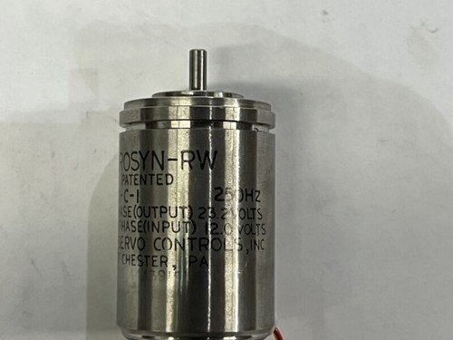 HAROWE BRUSHLESS RESOLVER # 11BRW-300-C-1  12VOLT /23.2 VOLT (OUT)250HZ. - Picture 3 of 4