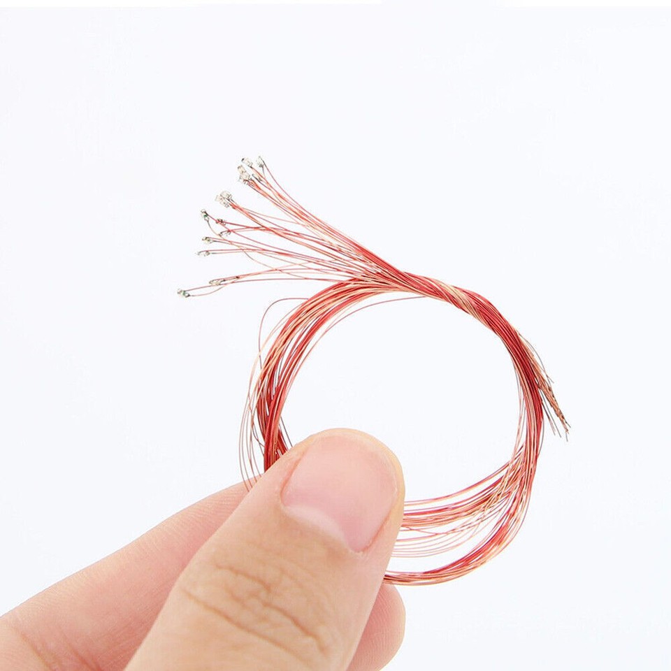 10X Wired Micro LED Pre-Soldered 0402,0603, 0805,1206 Copper Wire ...