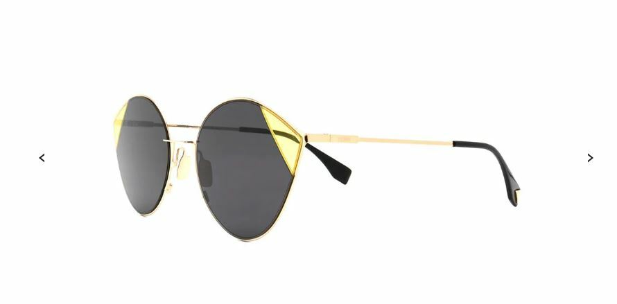 サングラス FENDI Woman Sunglasses Black FF 0341/S 2F7IR FENDI: Glasses women - Black | Fendi sunglasses FF 0341/S