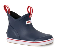 Xtratuf Kids Ankle Deck Boots - Navy