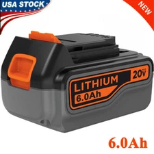 20V for Black and Decker 20 Volt MAX Lithium Battery LBXR20 LB20 LBX20 + Charger