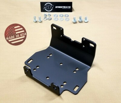 [SR] Heavy Duty Winch Mount Plate Kit FOR 2016-2024 Grizzly 700 Kodiak 700 (All)