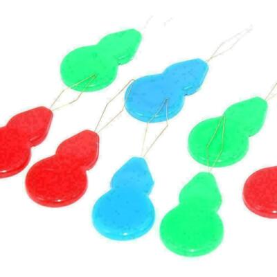 Plastic needle threader silver bow wire needles sewing CA X4 2024