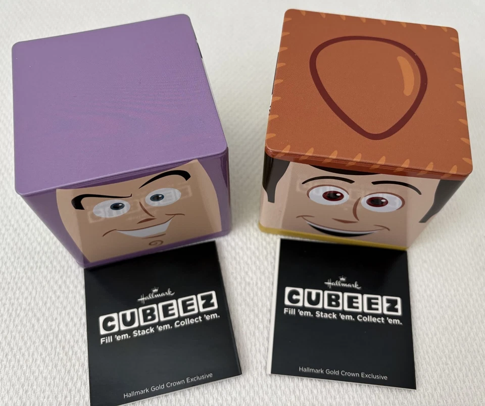 Hallmark Cubeez - Toy Story Woody y BUZZ LIGHTYEAR, Juego de 2 Foto 4 de 4