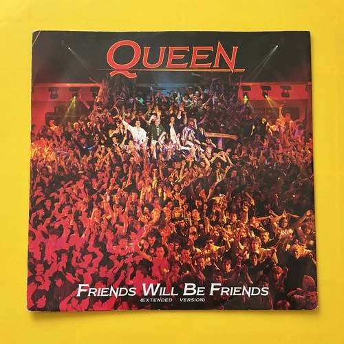 QUEEN - FRIENDS WILL BE FRIENDS - UK - 12 INCH EXTENDED SINGLE - 1986