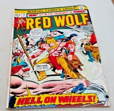 Red Wolf #8 Vol. 1 1973 Marvel Comics 1st App  Comic Book