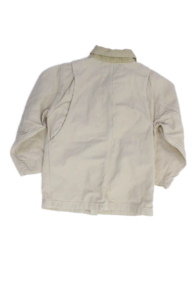 Chaqueta Zara Niñas Manga Larga Forrada con Botones Desnudo Talla 6-7Y Foto 2 de 3