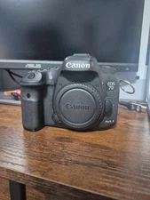 Canon EOS 7D Mark II 20.2MP Digital SLR Camera - Black (Body Only)