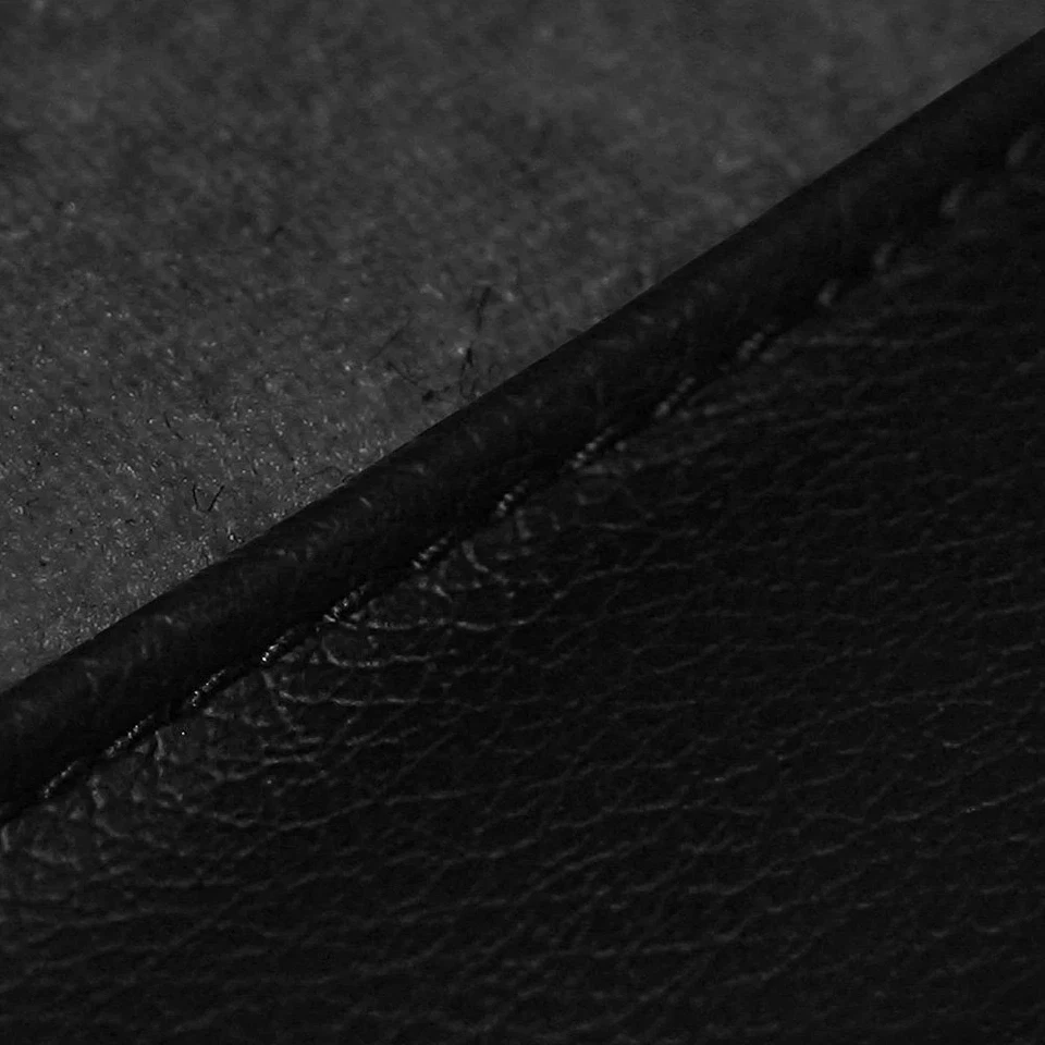 For Chrysler Grand Voyager 01-02 Seat Cover Ultisuede 1st Row Black & Charcoal Foto 4 de 4