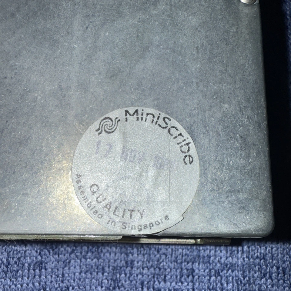 🍏 Apple 20MB Miniscribe 8425SA Hard Drive (Parts) - Image 2 of 4