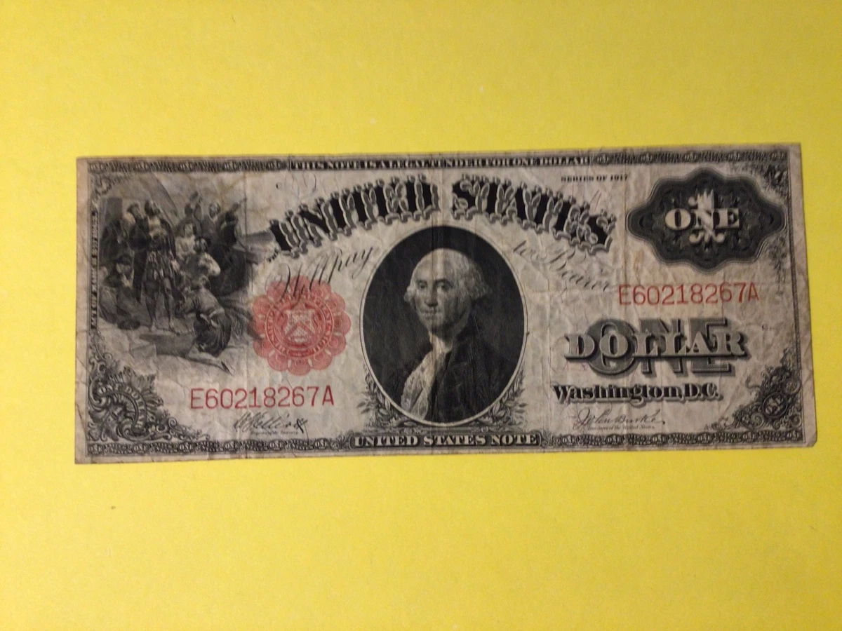 Uncirculated $1 1917 Year United States Large Size Notes for sale