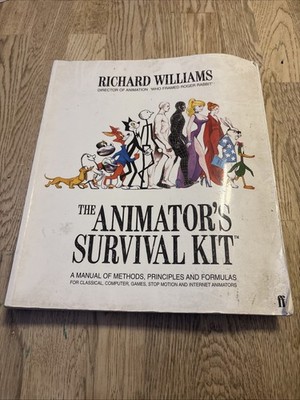 The Animator's Survival Kit Richard Williams 2001 7th Imp Paperback Guide