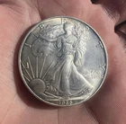 1986 American Silver Eagle 1 OZ .999 Fine Silver Bullion, Key Date