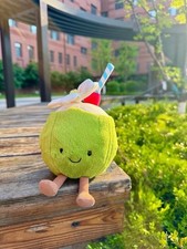  Aruba Coconut ぬいぐるみ ココナッツジュース　花 Jellycat Amuseables Aruba Coconut – Palermo Coffee & Gifts