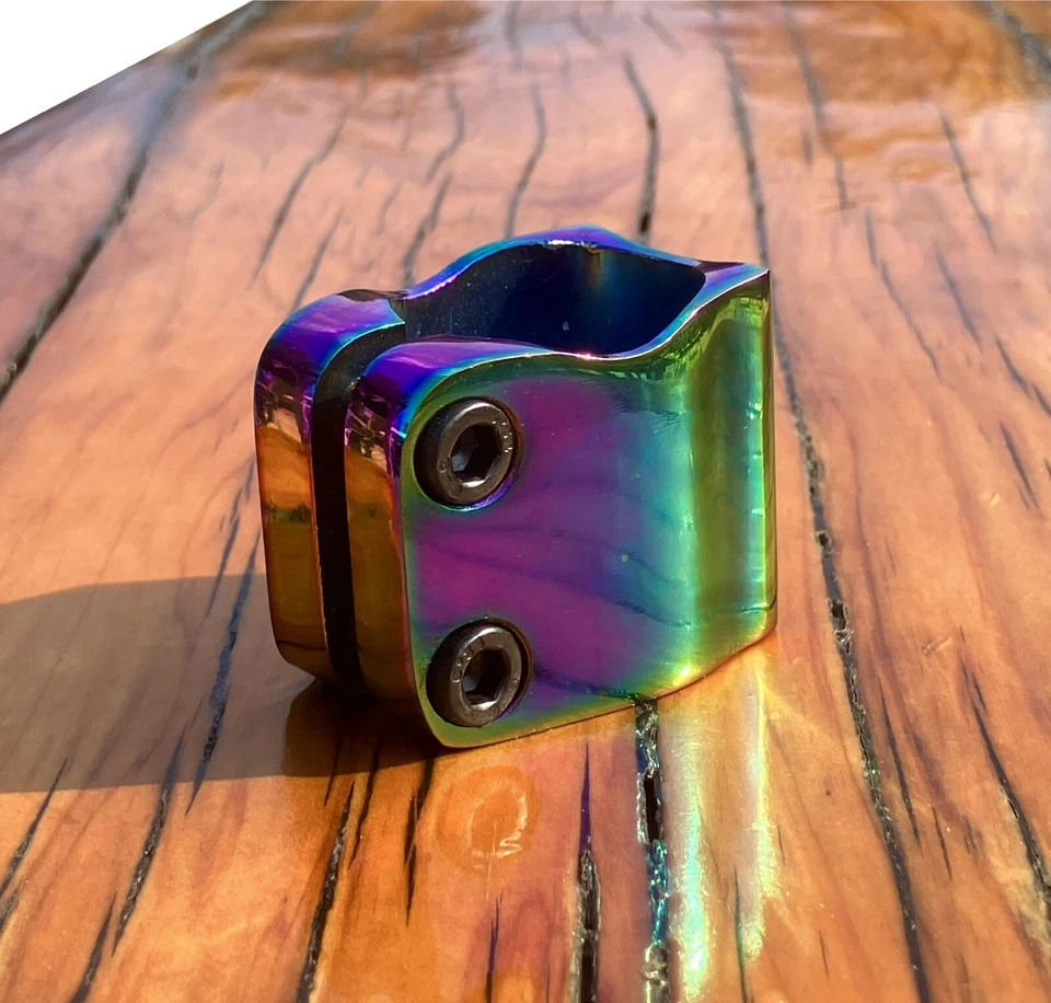 NUEVA abrazadera de scooter Crisp Pro (solo diámetro estándar) pulida en aceite Foto 2 de 2