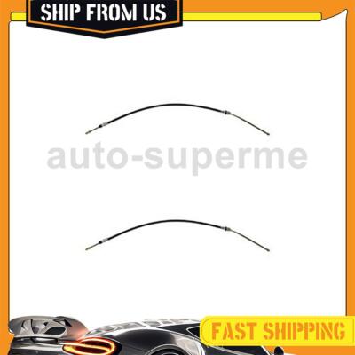 Rear Set Parking Brake Cable 2PCS For Buick Apollo 5.7L 1973-1975