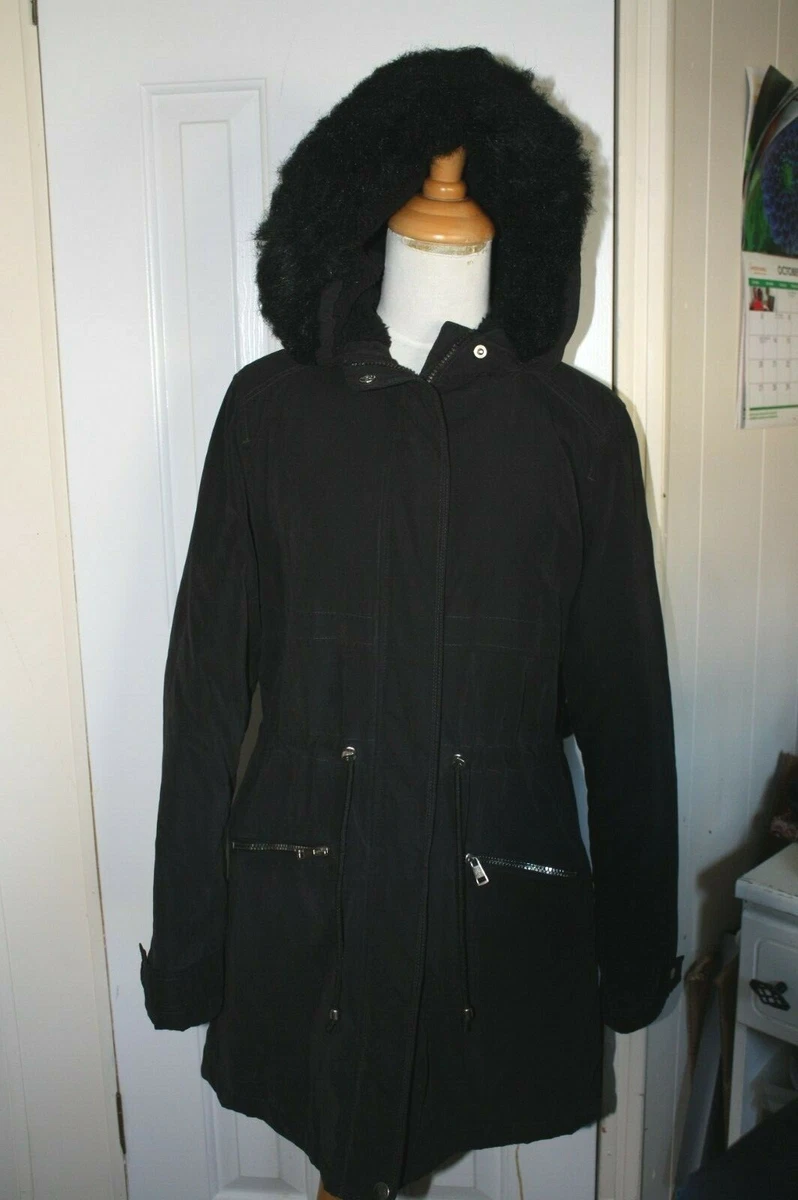 Black cape cheap coat primark