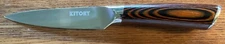 KITORY Paring Knife Wood Handle EXCELLENT! 8 3/8"