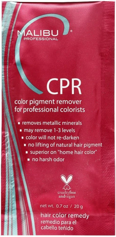 MALIBU C CPR Color Pigment Remover 1 Packet .7 Oz by Malibu Wellness