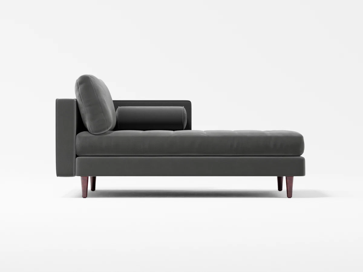 Chaise lounge light grey sale