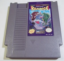 Rampage (Nintendo) 1988 Data East good condition NES action video game