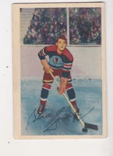 TRIMMED NICE 1952-3 Parkhurst Hockey #56 BILL GADSBY-H. O. F. Chicago Black Hawk