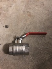 1" Inch Ball Valve Female NPT Stainless Steel 316 FULL PORT WOG 1000 Lockable