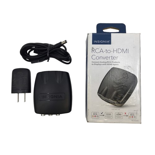 Insignia RCA Analog to HDMI Converter Black NSHZ330 BU4801 eBay