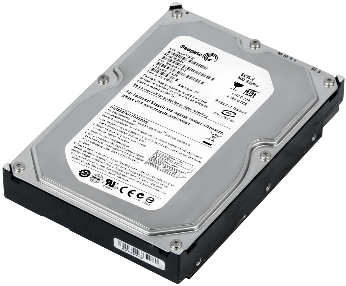 Seagate SV35 7200.2 500GB,Intern,7200RPM,8,89 Cm (3,5 Zoll - Foto 8