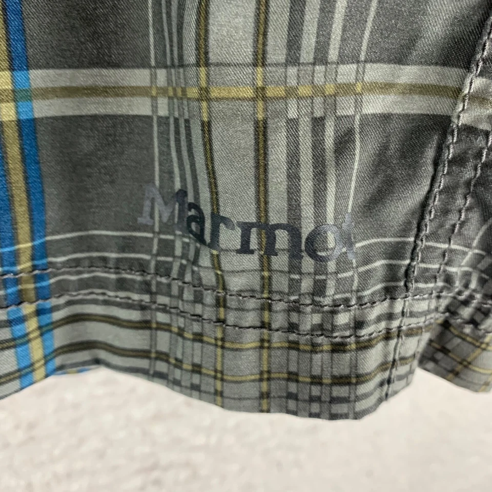 Pantalones Cortos de Carga MARMOT Para Hombre Informales Exterior a Cuadros Cremallera Bolsillos Talla 34 9005 Foto 2 de 4