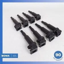 11-16 BMW F10 550i 4.4L V8 Ignition Coil Set of 8 12138647689 OEM