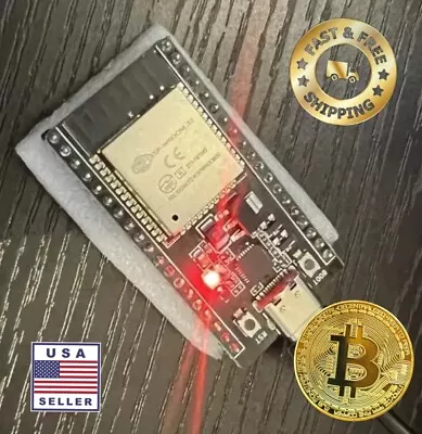 ESP32 Bitcoin NerdMiner v2 + USB-C. Solo Lottery Mining Made Easy!