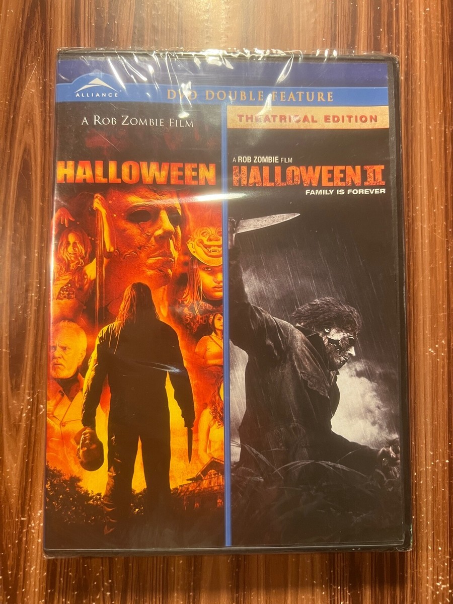 Rob Zombie Halloween 1 + 2 II DVD Double Feature Michael