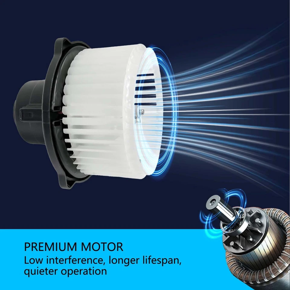 AC Heater Blower Motor w/Fan Cage For 2002-2008 Dodge Ram 1500 2500 3500 700012 - Изображение 4 из 4