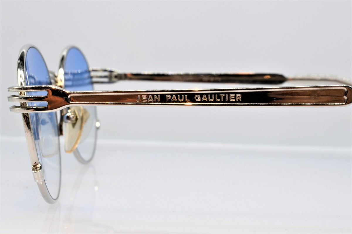 Jean Paul Gaultier Vintage Sunglasses 55-3174 Fork Edition 1990's