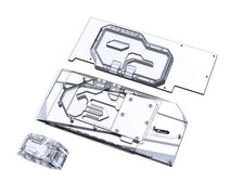 Bykski Full Coverage GPU Water Block w/ Integrated Active Backplate for MSI R...