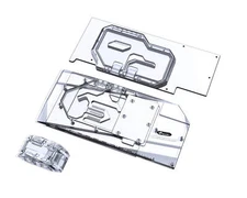 Bykski Full Coverage GPU Water Block w/ Integrated Active Backplate for MSI R...