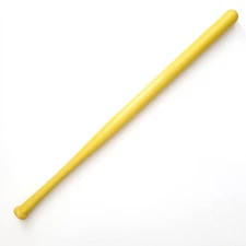 Vintage Official Plastic Wiffle Ball Bat 4th Generation Yellow Made In USA 31.5"