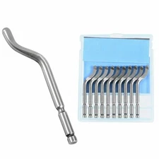 10pcs BS1018 deburring blades, deburing tool for plastic and metal, VinGence 219