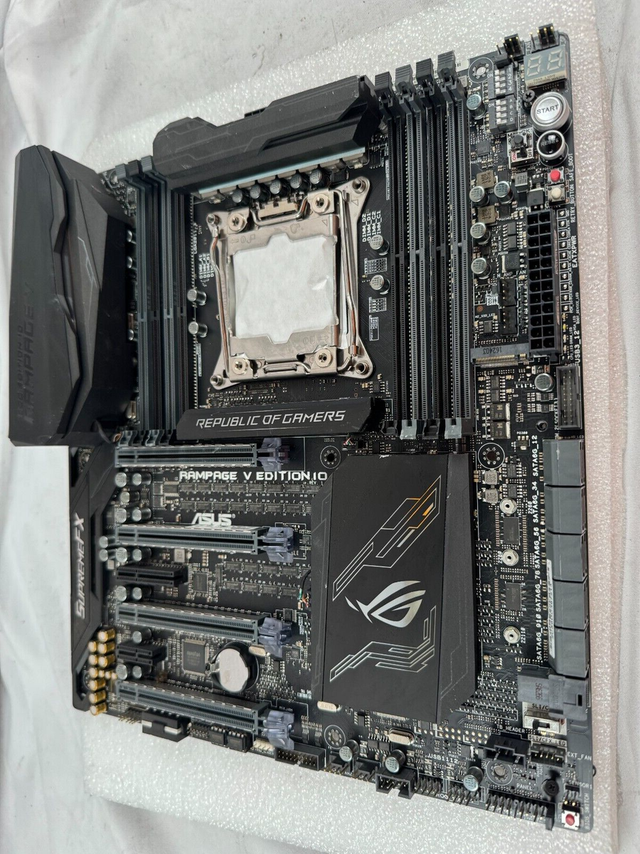 Asus X99 Rampage V Extreme Edition 10 10th Anniversary Asus Rampage V X99  Asus ROG RAMPAGE V EDITION 10
