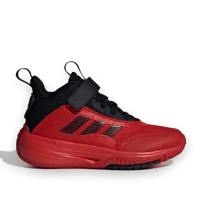 boys red adidas trainers